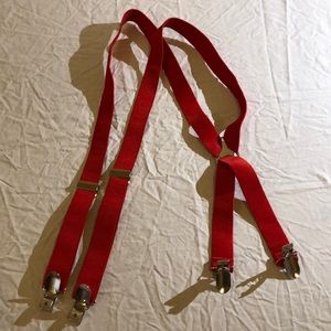Red Suspenders- Women’s